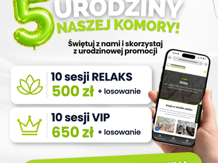 Karnet 10 sesji relaks + gratis